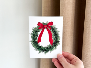 Christmas Wreath Card