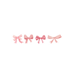 Load image into Gallery viewer, Row of Pink Bows Vinyl Sticker
