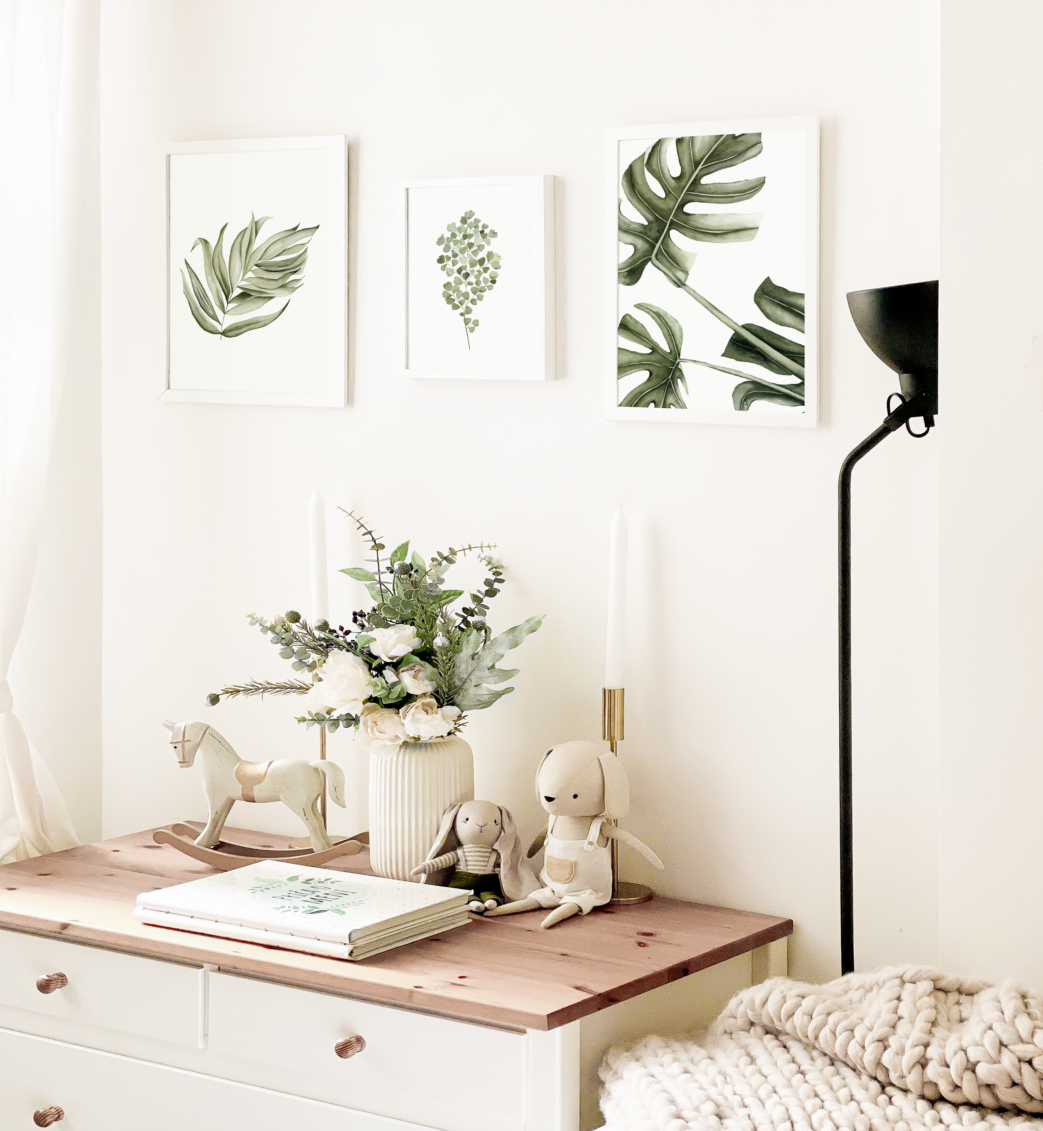 Palm Leaf Art Print