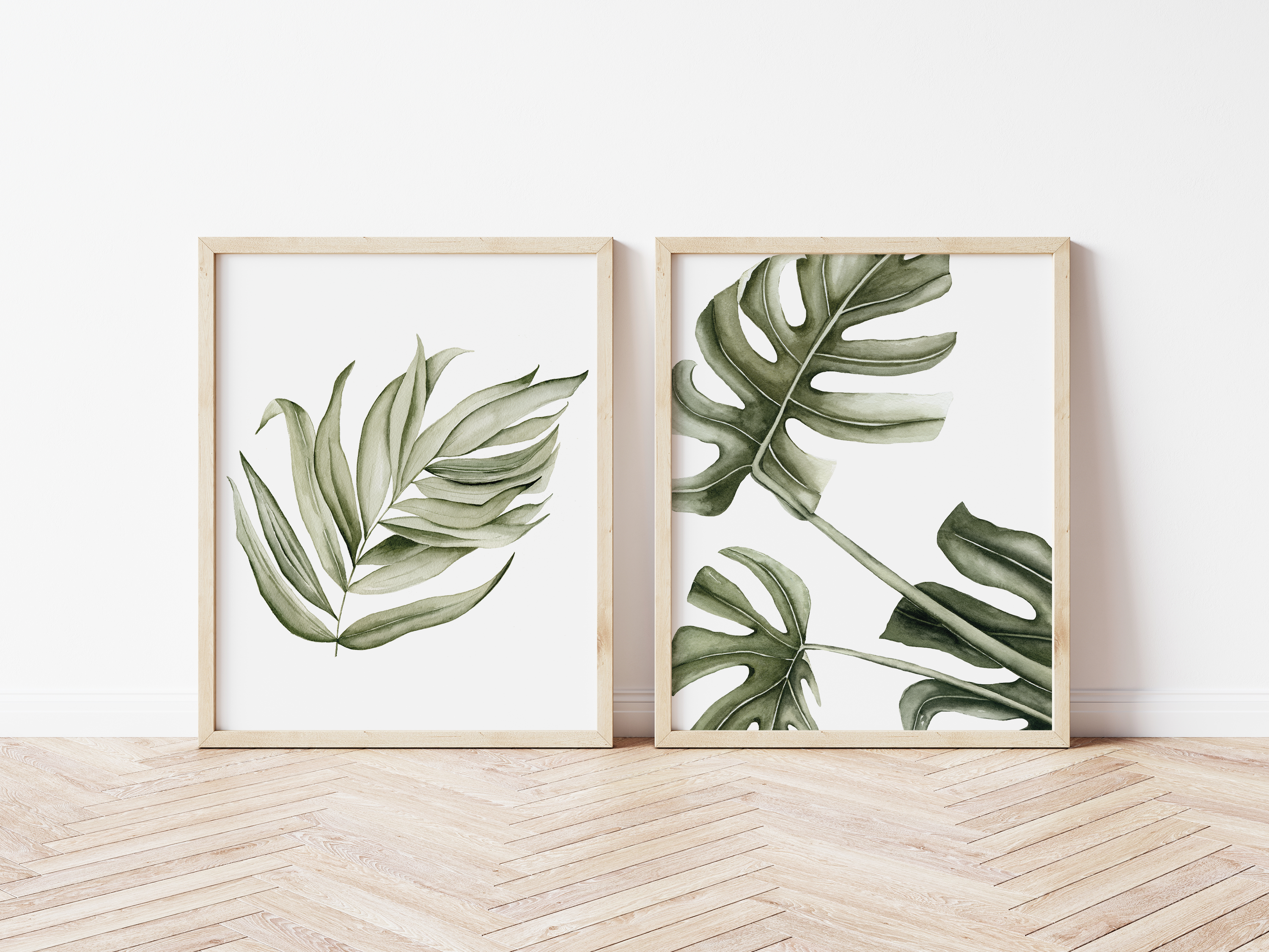 Palm Leaf Art Print