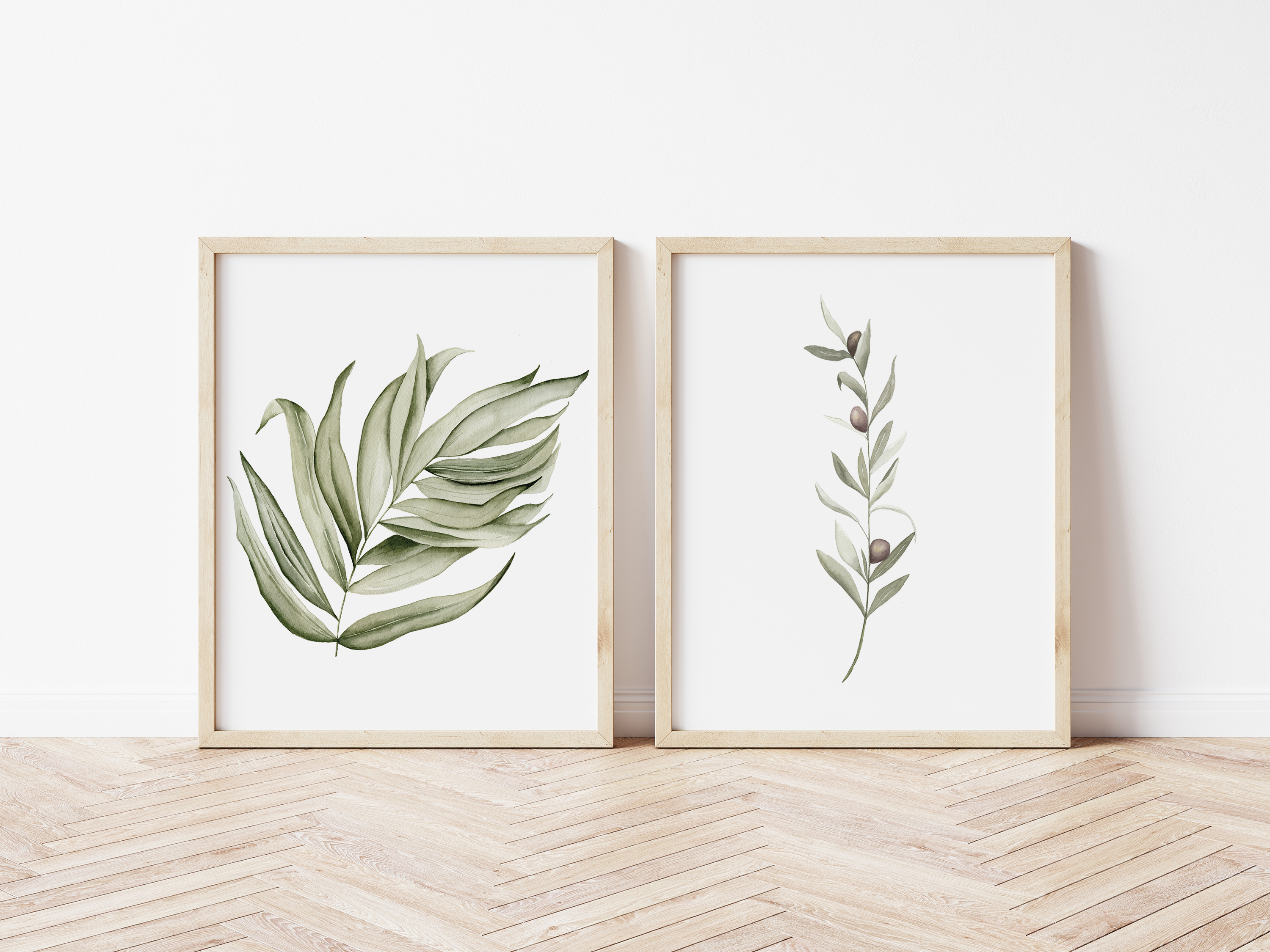 Palm Leaf Art Print