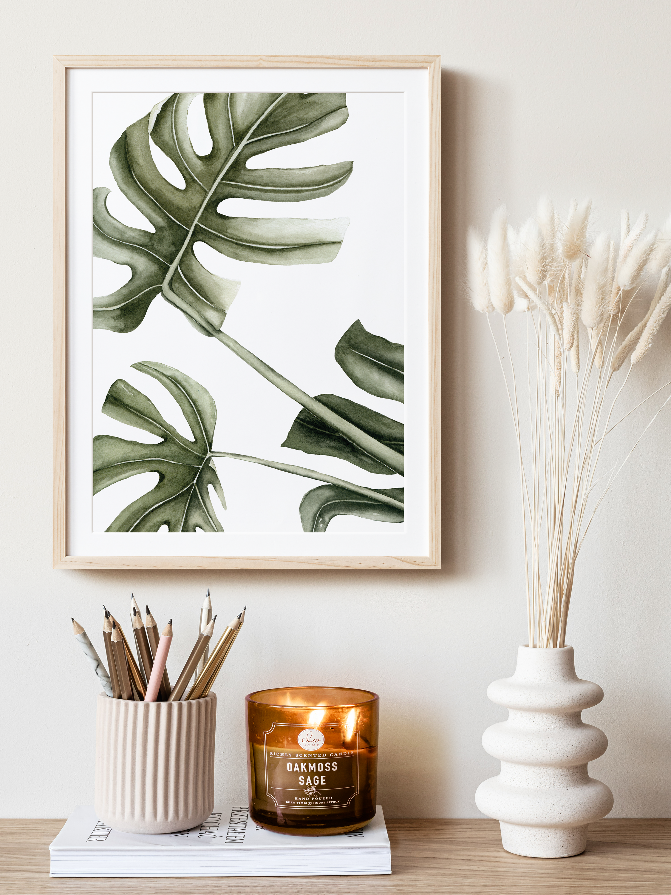 Monstera Art Print