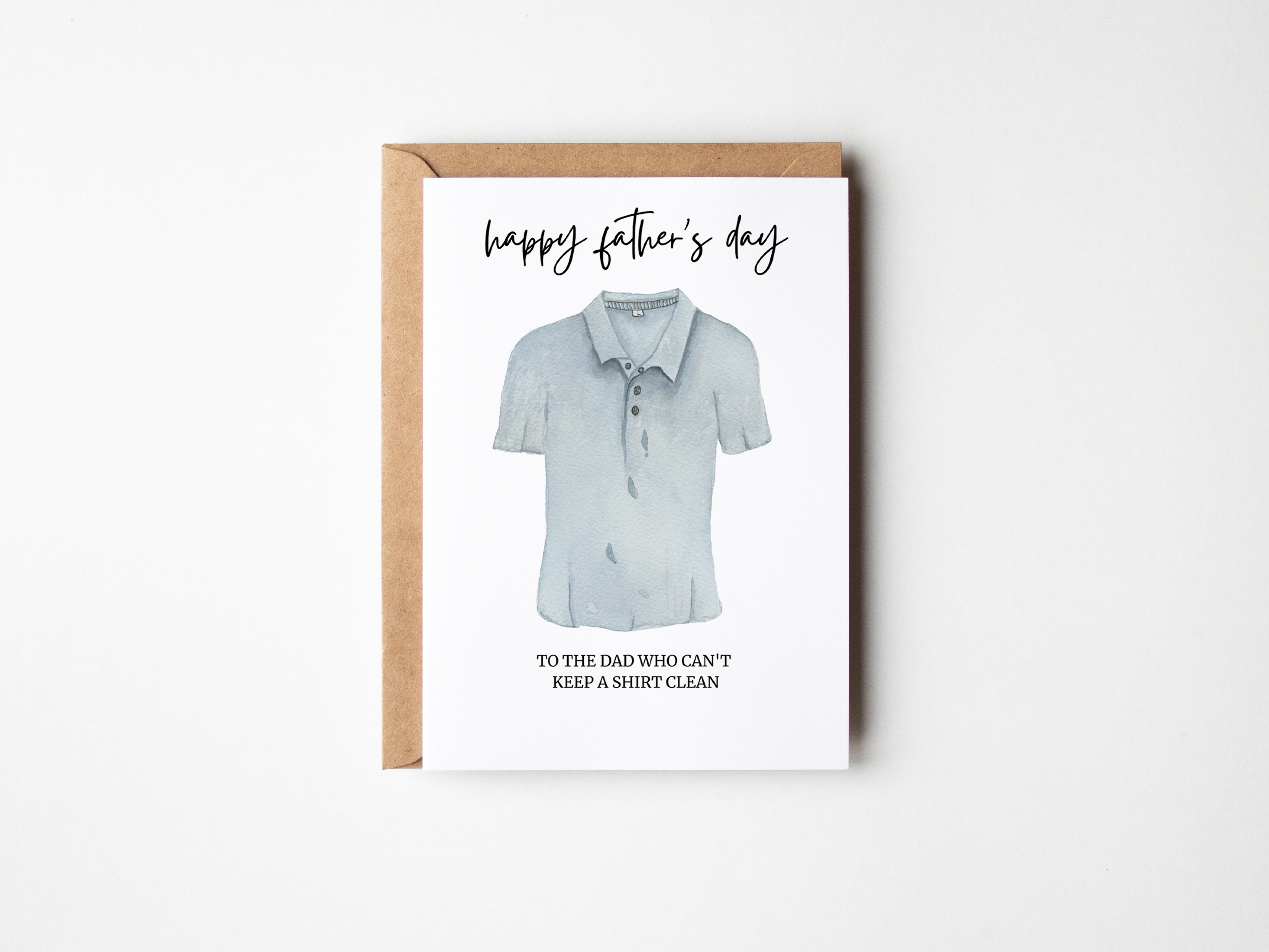 Dad Shirt Father's Day Card