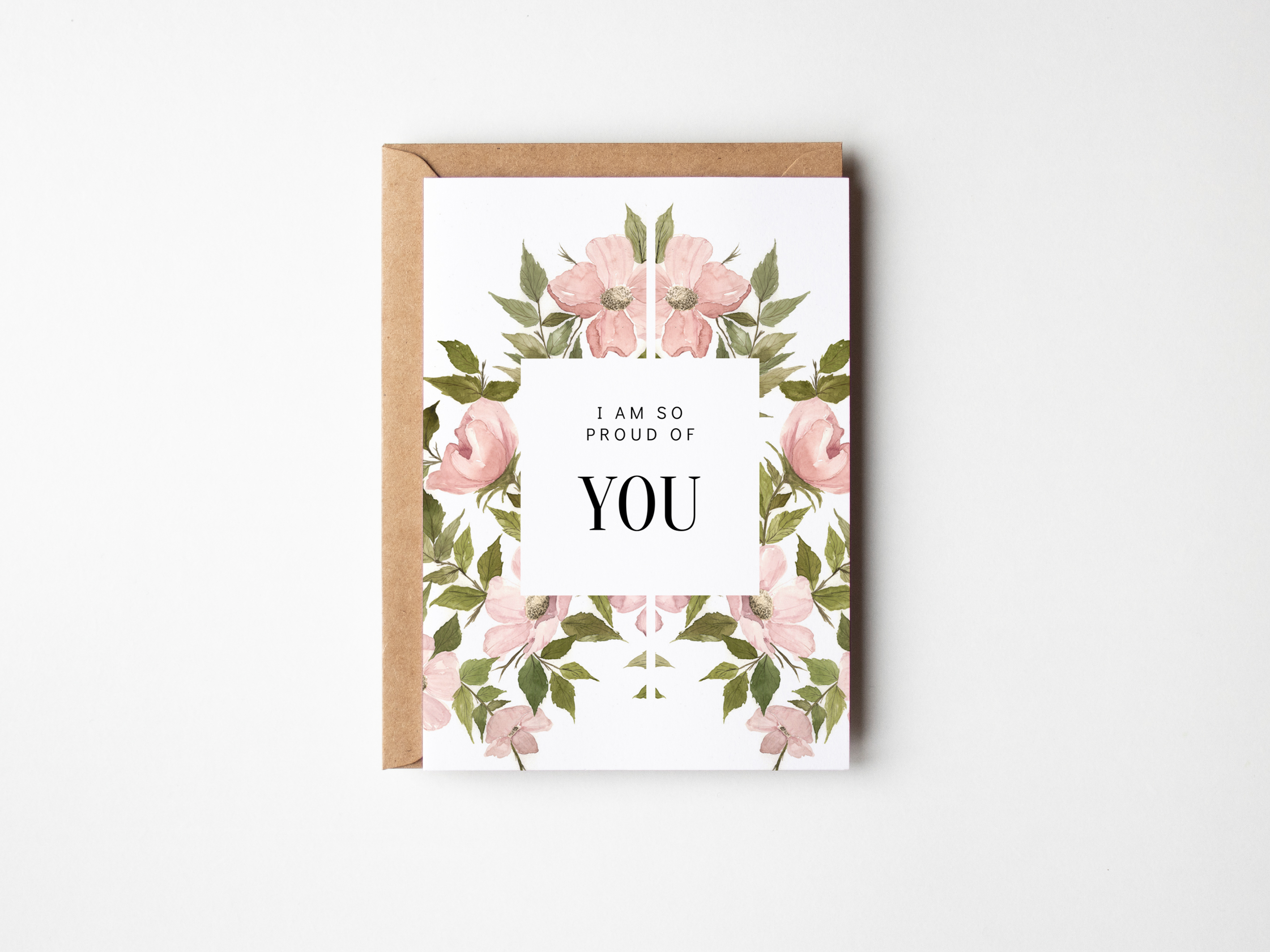 I Am So Proud of You Greeting Card