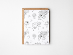 Floral Any Occasion Greeting Card