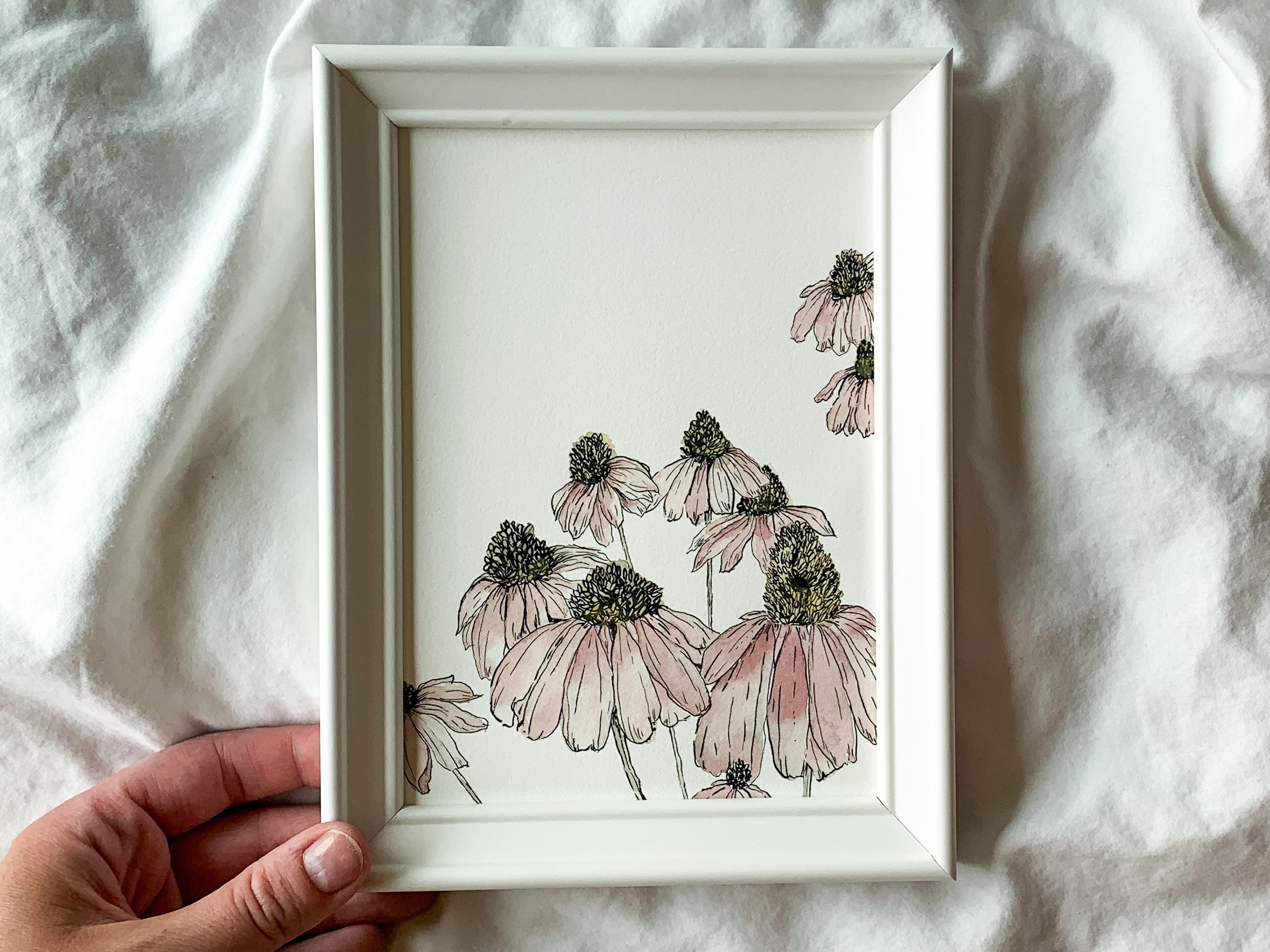 Original Echinacea Artwork