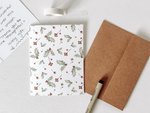 Load image into Gallery viewer, Holly Pattern Christmas Card
